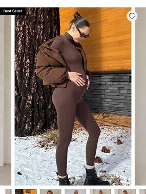 Bumpsuit Maternity Bodysuit.